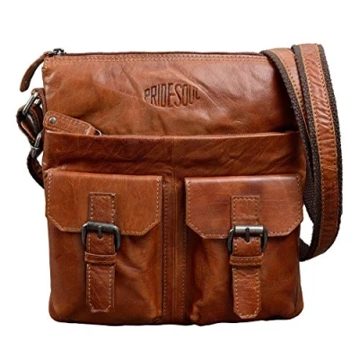 Abbildung von Pride &amp; Soul Umhängetasche Lilly Little 250x280x35mm Leder cognac