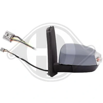 Abbildung von Außenspiegel Diederichs 1467325 links grundiert für elektr.Spiegelverstellung, beheizbar, asphärisch FORD: C Max 2, Grand