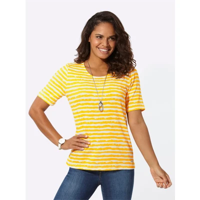 Abbildung von Casual Looks Kurzarmshirt &quot;Ringelshirt&quot;