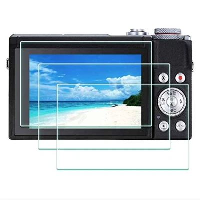 Abbildung von ULBTER G7 X III schutzfolie Displayschutz für Canon G7X Mark Kamera, LCD Displayschutzfolie Gehärtetes Glas Kratzfest Anti Staub Blasenfrei [3 Stück]