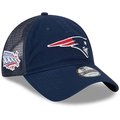 Abbildung von New Era Twenty Trucker Superbowl England Patriots Cap, Herren, Größe: One Size, Navy