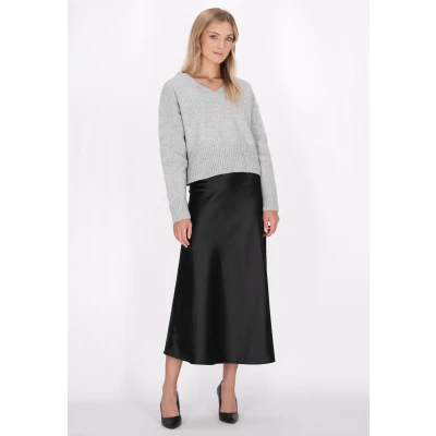 Abbildung von Pullover SCHMUDDELWEDDA XS/S / Grau Melange 50% Acrylic 32% Polyesteramide 18% Polyester