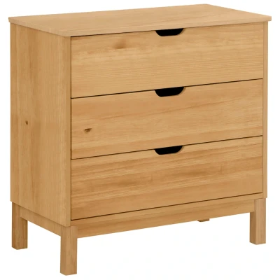 Abbildung von Home affaire Kommode &quot;Post&quot;, aus massivem Kiefernholz, mit Stauraummöglichkeiten, Breite 76 cm