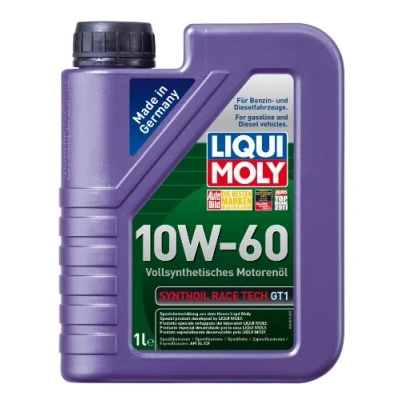 Abbildung von LIQUI MOLY Synthoil Race Tech GT1 10W 60 1 Liter vollsynthetisches Motoröl Art. Nr.: 1390, farblos