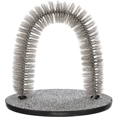 Abbildung von Trixie Massage und Fellpflegebogen für Katzen 36x33cm