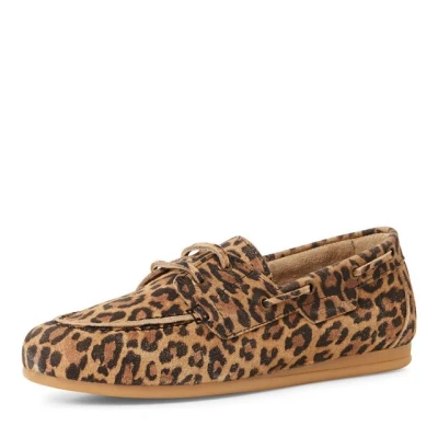 Abbildung von Tamaris Bootsschuh, Damen, Größe: 36, Leopard Leder
