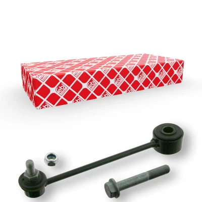 Abbildung von FEBI BILSTEIN 31843 Koppelstange Hinterachse links, rechts 194,5 M10 x 1,5 mit Anbaumaterial VOLKSWAGEN: Golf 4 Schrägheck, Variant