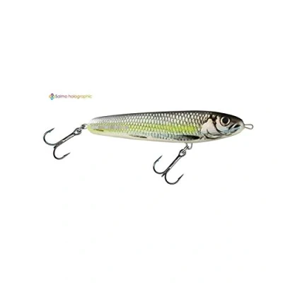 Abbildung von Salmo Sweeper Sinking (SE10 SCS Silver Chartreuse Shad)