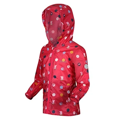 Abbildung von Regatta Unisex Child Peppa Pack It Shell Jacket, BrtBlshPolka, 6 Months