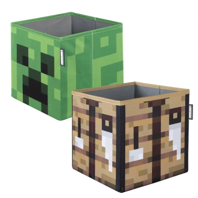 Abbildung von Minecraft Aufbewahrungsboxen 2er Pack