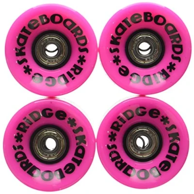 Abbildung von Ridge Skateboard Rollen Cruiser, pink, 59 mm, r logo cw