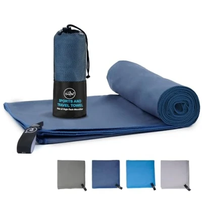 Abbildung von Cozita Mikrofaser Handtuch, superweich und extrem saugfähig, schnell trocknend, maschinenwaschbar, Mehrzweck Reisehandtuch, Gym Strandtuch Badetuch 70 x 140 cm
