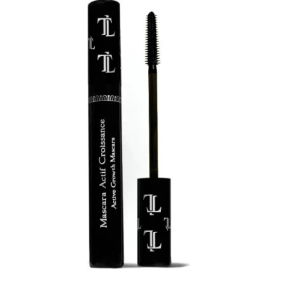 Abbildung von T.LeClerc Mascara, schwarz, aktives Wachstum stimuliert das der Wimpern und erhöht Volumen beugt Haarausfall vor Mascara mit langer &amp; präziser Bürste Vegan 95