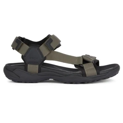 Abbildung von Geox Trekkingsandale, Herren, Größe: 41, Grün Schuhe