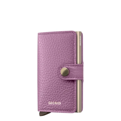 Abbildung von Secrid Miniwallet Pebble Orchid Kostenlose Gravur