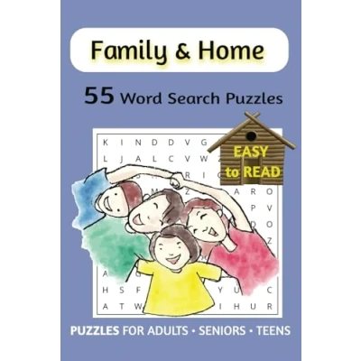 Abbildung von Family &amp; Home Word Search: 55 Captivating Puzzles Inspired by Daily Life