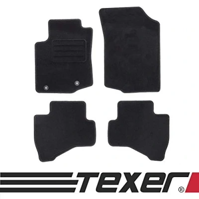 Abbildung von TEXER Textil Fußmatten Passend für Citroen C1 II Bj. 2014 Basic