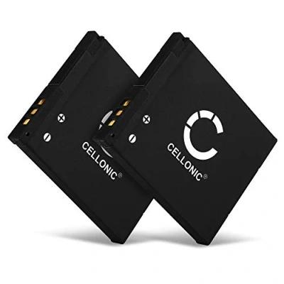Abbildung von CELLONIC 2X DMW BCL7 BCL7e Akku kompatibel mit Panasonic Lumix DMC SZ3 SZ10 XS1 SZ8 SZ9 FS50 F5 XS3 3.6V 3.7V 600mAh