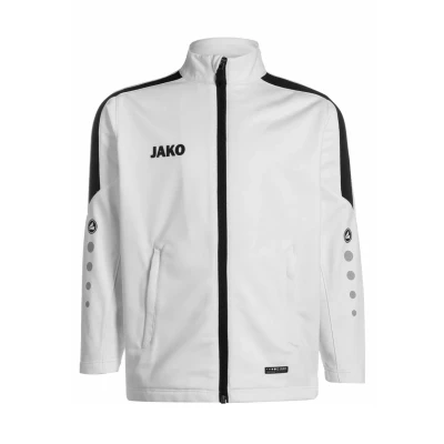 Abbildung von JAKO Power Trainingsjacke für Kinder, Größe: 128, Weiß
