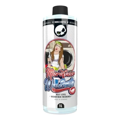 Abbildung von Microfaser Waschmittel 1 Liter pH neutral frei von Weichspülern Nuke Guys für eine professionelle Autopflege Premium Autowäsche