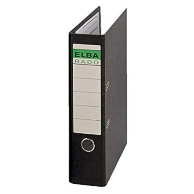 Abbildung von ELBA Ordner Rado, DIN A3 hoch, 8 cm breit, schwarz