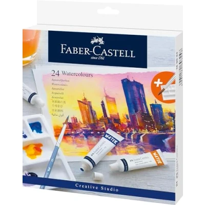 Abbildung von FABER CASTELL Aquarellfarben farbsortiert