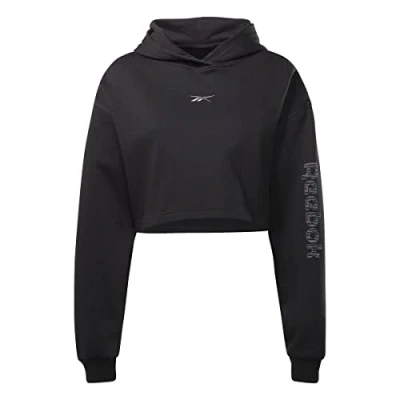Abbildung von Reebok Modern Safari Coverup Sweatshirt, Damen, Größe: Large, Black