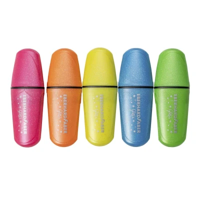 Abbildung von Markeerstift mini glitter neon etui 5st.