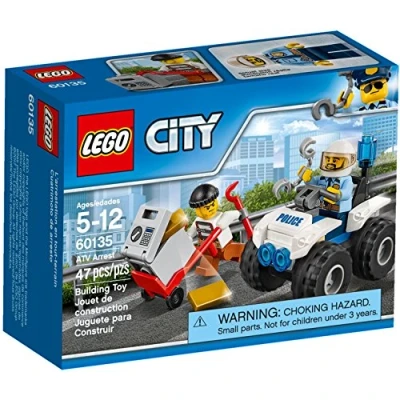 Abbildung von LEGO City 60135 Gangsterjagd auf Quad, Mehrfarbig, Kunststoff