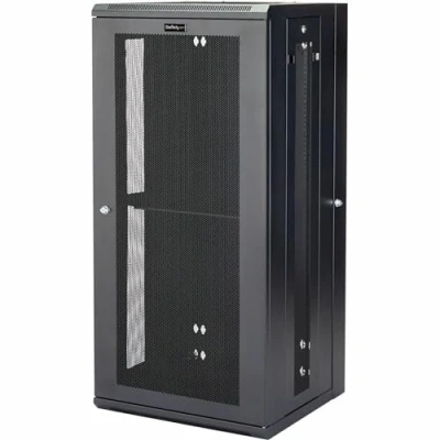 Abbildung von StarTech.com 4 Pfosten 26HE Wand Netzwerkschrank mit 1HE Fachboden, 19&quot; Server Rack für IT / Daten Computer Ausrüstung
