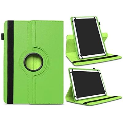 Abbildung von AKNICI Universal 7 8 Zoll Tablet Hülle für Lenovo qunyiCO ZONKO HAEHNE Pritom TECLAST VASTKING Samsung AOYODKG G Anica JINYJIA Asus ZenPad Nexus Alcatel FEONAL BlackBerry DUODUOGO Huawei Yuntab, Grün