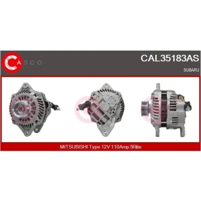 Abbildung von CASCO CAL15322AS Lichtmaschine 12V 180A MERCEDES BENZ: ML Klasse, GL, R Klasse