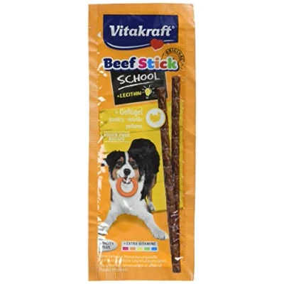 Abbildung von Vitakraft Beefstick School Hundesnacks Geflgel Rind 20 g...