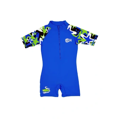 Abbildung von BECO the world of aquasports Badeanzug für Kinder, Größe: 80/86, Blau