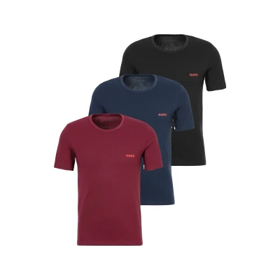 Abbildung von HUGO 3 PACK Unterhemd/shirt, Herren, Größe: XL, Patterned six