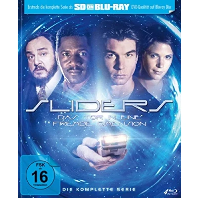 Abbildung von Sliders Das Tor in eine fremde Dimension Die komplette Serie Mediabook (SD on Blu ray) [Limited Edition]