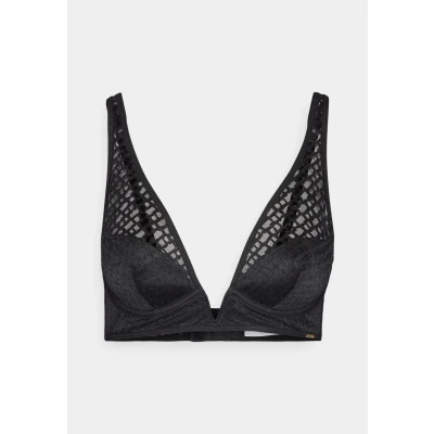 Abbildung von BOSS Triangel BH, Damen, Größe: 70C, Black