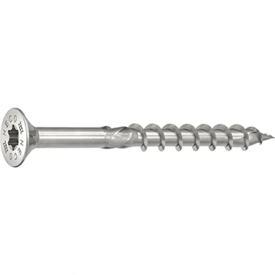Abbildung von HECO 61714 4.5X 60 Edelstahl TOPIX Plus Holzbauschraube Senkkopf TG HD20 A2