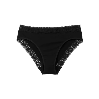 Abbildung von Calida Regular CUT Slip, Damen, Größe: 40/42, Schwarz