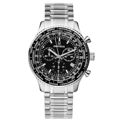 Abbildung von Orphelia Chronograph silvercoloured, Herren, Größe: One Size, Silver coloured