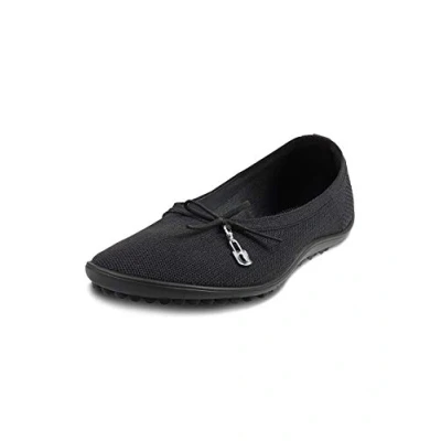 Abbildung von Leguano Klassischer Ballerina, Damen, Größe: 38, Schwarz Schuhe