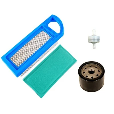 Abbildung von OxoxO 698083 Luftfilter mit 795890 Ölfilter 394358 Kraftstofffilter, kompatibel Briggs &amp; Stratton Intek 15,5 und 17 17,5 PS Traktormotoren