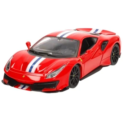 Abbildung von Bburago Sammlerauto Ferrari 488 Pista 2018, Maßstab 1:24