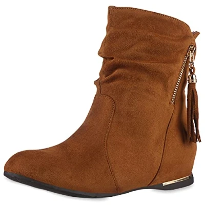 Abbildung von VAN HILL 837871 BO AB02 31 Damen Stiefeletten Schlupfboots Bequeme Schuhe
