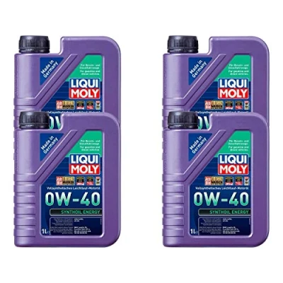 Abbildung von ILODA 4X Original Liqui Moly 1L Synthoil Energy 0W 40 Motoröl Motorenöl Motoroil 1360
