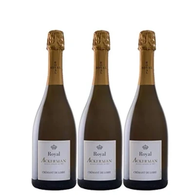 Abbildung von Ackerman Cremant Royal Brut AOP Crémant de Loire (1 x 0.75 l)(Die Verpackung und Jahrgang kann variieren)