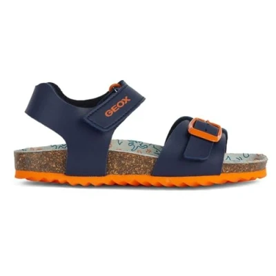 Abbildung von Geox Riemensandalette für Kinder, Größe: 27, Azul Schuhe
