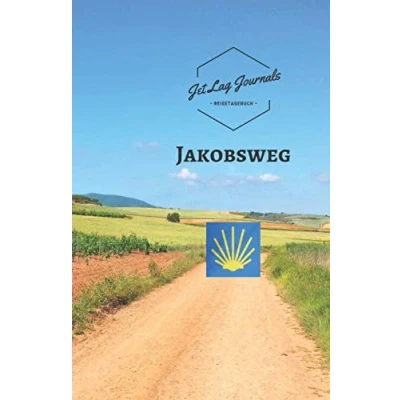 Abbildung von Reisetagebuch Jakobsweg: Pilger Notizbuch Blanko Einschreibbuch für die Pilgerreise Pilgertagebuch Gedanken auf dem Jakobsweg