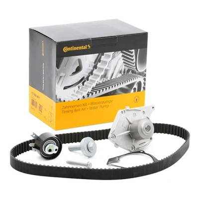 Abbildung von CONTITECH CT1035WP3 Wasserpumpe + Zahnriemensatz 123 RENAULT: TWINGO 2, CLIO 3, Kangoo II Express, DACIA: Logan I Limousine, Sandero