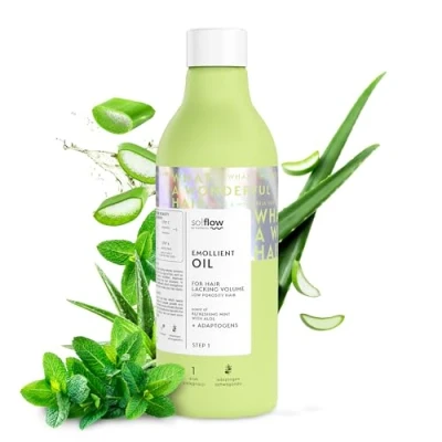 Abbildung von So!Flow Haarnektar mit aufbauenden Extrakten Erleben Sie die Magie von Urtica Dioica und Withania Somnifera für lebendiges Volumen Hair Treatment Booster Care Oil